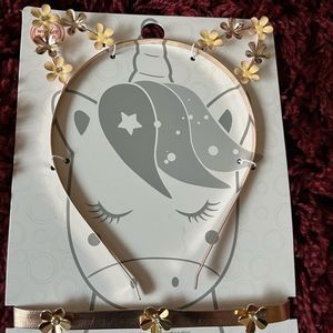 Flower headband with 12” choker with extender